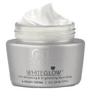 Lotus Herbals White Glow Skin Whitening and Brightening Nourishing Night Crème 60 gm icon