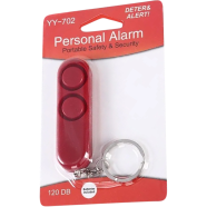Loud Alarm For Girls (Dual Speakers Loud Alarm Alert Attack Panic Safety Personal Security Keychain Bag Pendant) - Red Color 1 Piece Model - 2023 icon
