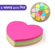 Love Design Foska Sticky Notes - 100 Sheets (Multicolor)