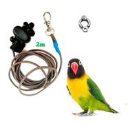 Lovebird Bird Anklet/ Foot Ring With 2m Elastic Harness Set