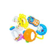 Lovely Colorful Shaking Musical Instruments Set For New Born Baby (jhunjhuni_a43_packet)
