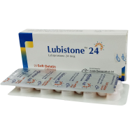 Lubistone 24 mcg Capsule – 10's Strip