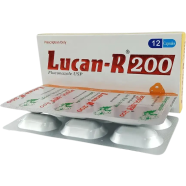 Lucan R 200mg Capsule 6's Strip