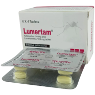 Lumertam 20 mg, 120 mg Tablet 4'S Strip