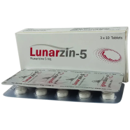 Lunarzin 5 mg Tablet 10's Strip