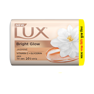 Lux Soap Bar Bright Glow 150g (34g Soap Bar Free)