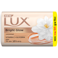 Lux Soap Bar Bright Glow 150g (34g Soap Bar Free)