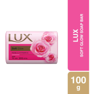 Lux Soap Bar Soft Glow 100 Gm - 69694291