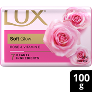 Lux Soap Bar Soft Glow 100 Gm image