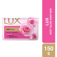 Lux Soap Bar Soft Glow 150 Gm - 69694294