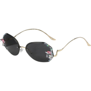 Luxury Brand Designer Sunglasses High Quality Rhinestone Sun Glasses Big Diamond Bling Eyeglasses Fashion Shades For Women Uv400 LS1 icon