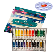 M And G Acrylic Paint Set Non-Toxic 24 Colors 12ml Art Acrylic Pigment for Artist