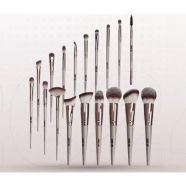 MAANGE 18 Pcs Makeup Brushes Set - Gray Color - 31826 icon