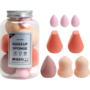 MAANGE Bottled Beauty Sponge Soft Makeup Sponges Blender For Ladies Multicolor Makeup Puff 8 Pcs 