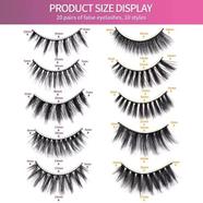 MAANGE Fluffy Mink False Eyelashes Dramatic Volume 20 Pairs Lashes - 3D/5D - 32896