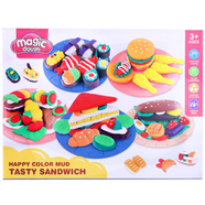 MAGIC Dough Happy Color Mud Tasty Sandwich Toy Set