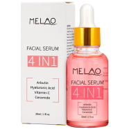 MELAO Whitening Lightening Hydra Nourishing 4 in 1 Serum Niacinamide Hyaluronic Acid Vitamin C Vitamin E Facial Skin Serum-30ml