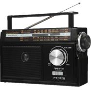 MFC M-16 4-Band AM/FM/SW1/SW2 Portable Analog Radio