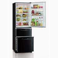 MITSUBISHI MR-C46COBP Bottom Mount Refrigerator 301L Black