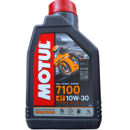 MOTUL 7100 4T Synthetic 10W30 Motor-Cycle Engine Oil 1 Liter icon