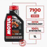 MOTUL 7100 4T Synthetic 10W30 Motor-Cycle Engine Oil 1 Liter