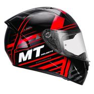 MT Stinger ZAG Helmets–Glossy Red Black