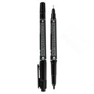 M AND G TWIN PERMANENT MARKER BLACK- 2Pc - APMV7471