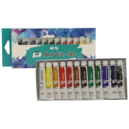 M And G Acrylic Paints 12 Ml Set Of 12Pcs