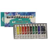 M And G Acrylic Paints 12 Ml Set Of 12Pcs image