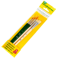 M And G Water Brush Set Bristles And Nylon Wools - 5 Pcs 