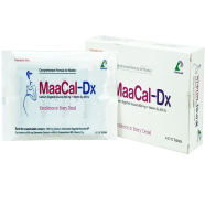 Maacal-DX 600 mg Plus 400 - 10's Strip Tablet icon