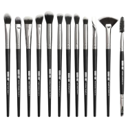 Maange 12 pcs Eye Brush Sets - Black Color - 32081