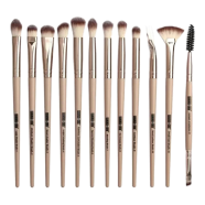 Maange 12 pcs Eye Brush Sets - Gray Color - 32079