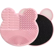 Maange Makeup Brush Cleaner Pad Silicone - Bear Edition - 47384