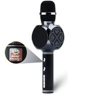Magic Bluetooth Karaoke Microphone SU.YOSD YS-63, Wireless Professional Speaker Handheld Microphone SD Card, with USB Colorful Neon Lights