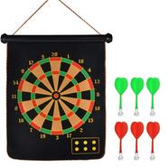 Magnetic Dartboard - Black - 12 inches