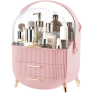Make Up Cosmetic And Brush Organiser,Portable Makeup Storage With Dustproof Lid icon