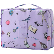 Makeup Multifunction Storage Outdoor Waterproof Makeup Bag 1 Pcs Multicolor icon
