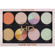 Makeup Revolution Pro HD Amplified Highlighter Palette -5057566009812