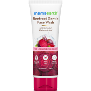 Mamaearth Beetroot Gentle Face Wash And Hyaluronic Acid For Hydrated Pink Glow 100 ml Non-Drying
