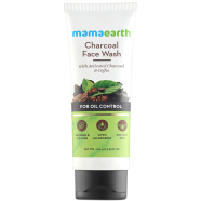 Mamaearth Charcoal Face Wash with Activated Charcoal And Coffee for Oil Control 100ml INDIAN