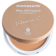 Mamaearth Glow Oil Control Compact With SPF 30 - 9g | Almond Glow