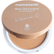 Mamaearth Glow Oil Control Compact With SPF 30 - 9g | Nude Glow