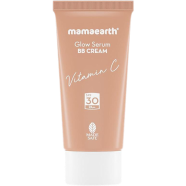 Mamaearth Glow Serum BB Cream with Vitamin C and Turmeric | Long Lasting Natural Shade (25 gm) icon