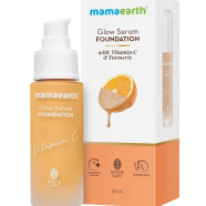 Mamaearth Glow Serum Foundation 02 Creme Glow 30 ml