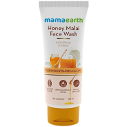 Mamaearth Honey Malai Face Wash For Nourishing Glow - 100 ml