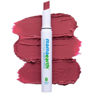 Mamaearth Moisture Matte Long Stay Lipstick - 05 Bubblegum Nud - 2 g