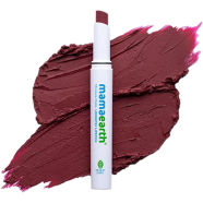 Mamaearth Moisture Matte Longstay Lipstick - 02 Plum Punch (with Avocado Oil and Vitamin E)