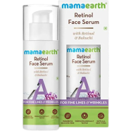 Mamaearth Retinol Face Serum with Retinol and Bakuchi for Fine Lines and Wrinkles - 30g