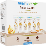 Mamaearth Rice Facial Kit With Rice Water and Niacinamide 60 gm